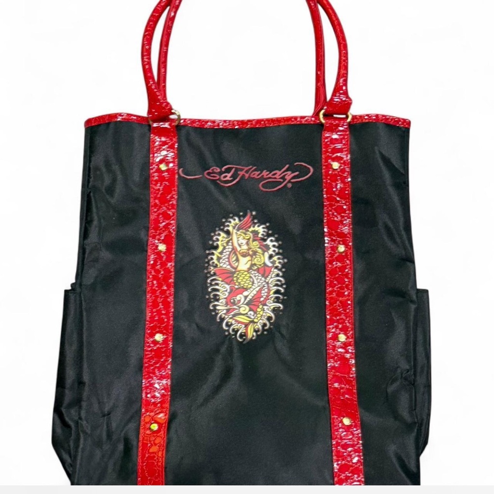 Ed Hardy Vintage “Siren Song” Tote Y2K